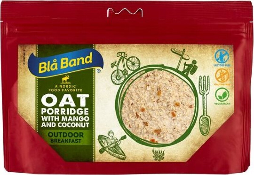 Oat Porridge With Coconut & Mango