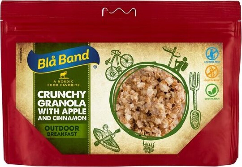 Crunchy Granola With Apple And Cinnamon