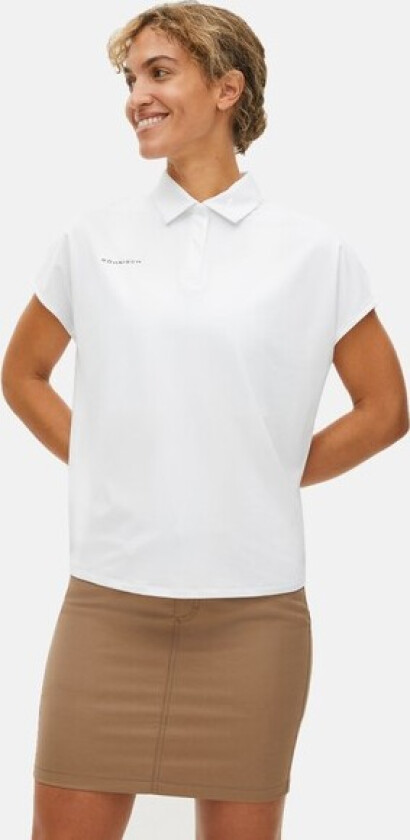 Corinne Loose Poloshirt, White, 3xl, Piketrøyer