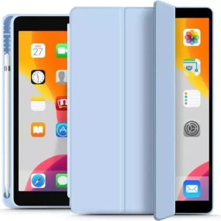 Tech-Protect iPad 10.2" (2021 / 2020 / 2019) Tech-Protect SC Tri-fold Deksel - Sky Blue