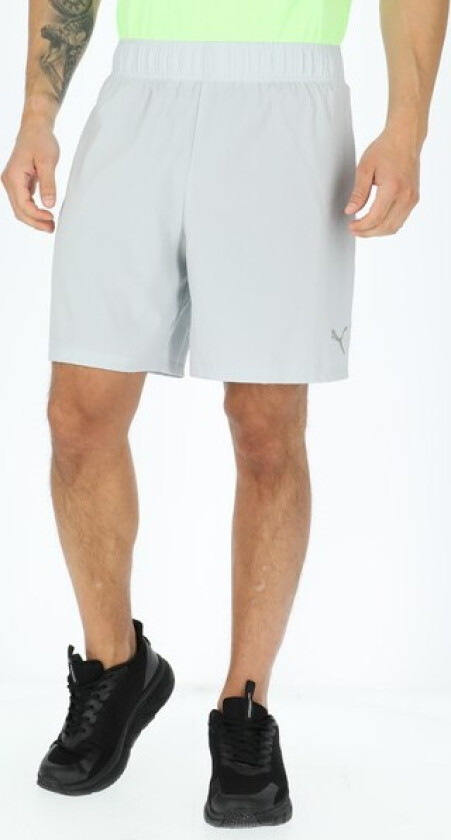 Run Fav 2in1 Short M, Platinum Gray, Xl, Løpeshorts
