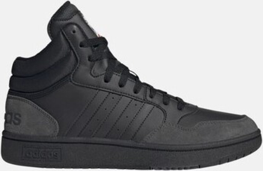 Hoops 3.0 Mid, Cblack/Cblack/Carbon, 39 1/3