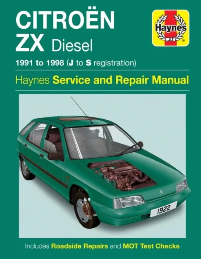 Citroen ZX Diesel (91 - 98) Haynes Repair Manual av Haynes Publishing