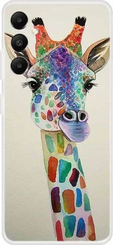 Samsung Galaxy A05s Fleksibel Plastdeksel m. Motiv - Sjiraff
