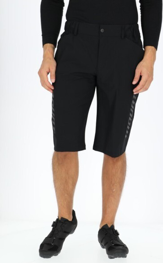 Mtb 2-In-1 Stretch Padded Shorts, Black, L, Sykkelbukse Kort