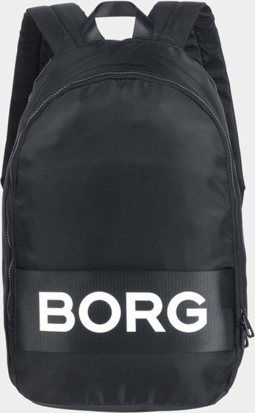 Borg Iconic Backpack, Black Beauty, Onesize, Ryggsekker