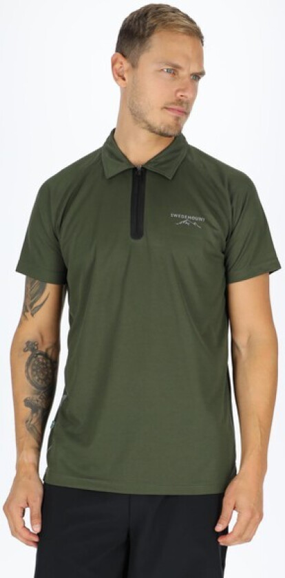 Fjällbacka Piké 2.0, Olive, S, Piketrøyer