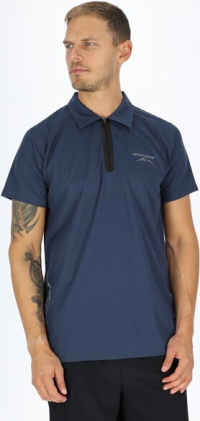 Fjällbacka Piké 2.0, Indigo, L, Piketrøyer