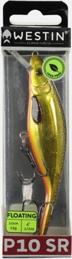 P10sr Crankbait 10cm 15g, Gold Rush, 10,  Sluker Og Kroker