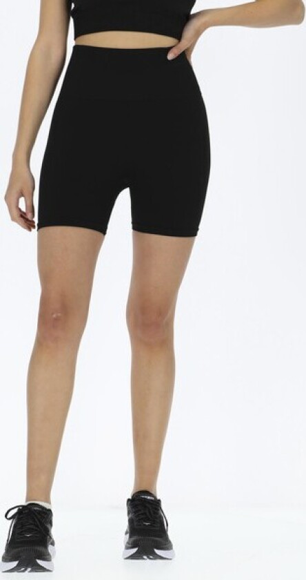 Sthlm Seamless Light Shorts, Black Beauty, S-M,  Korte Tights