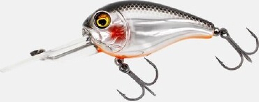 Megabite Dr Crankbait, Steel Sardine, 6,  Sluker Og Kroker