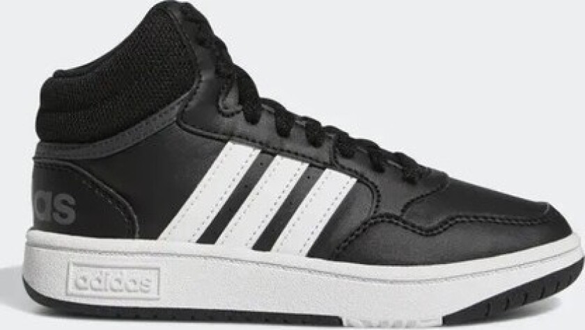 Bilde av Hoops Mid 3.0 K, Cblack/Ftwwht/Gresix, 31,  Sneakers