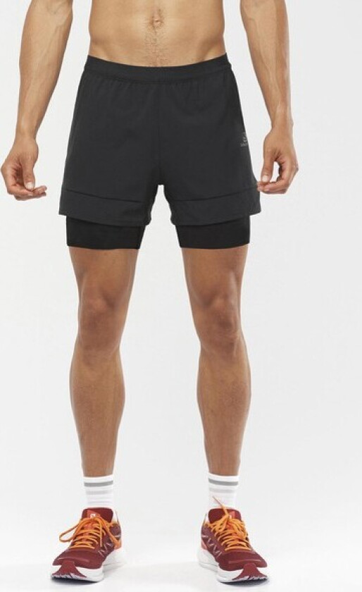 Cross 2in1 Shorts M, Black/, Xxl, Løpeshorts