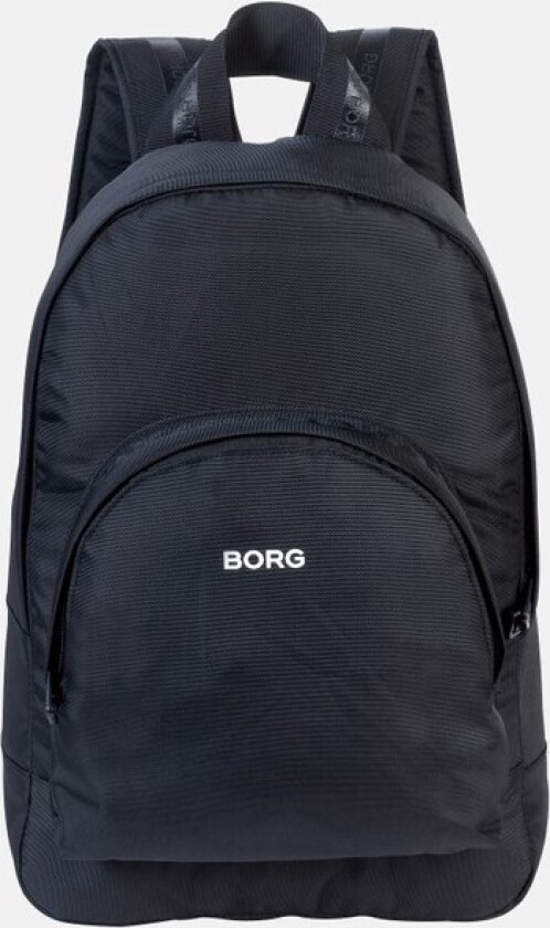 Borg Street Backpack, Black Beauty, Onesize, Ryggsekker
