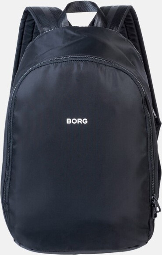 Borg Iconic Backpack, Black Beauty, Onesize, Ryggsekker