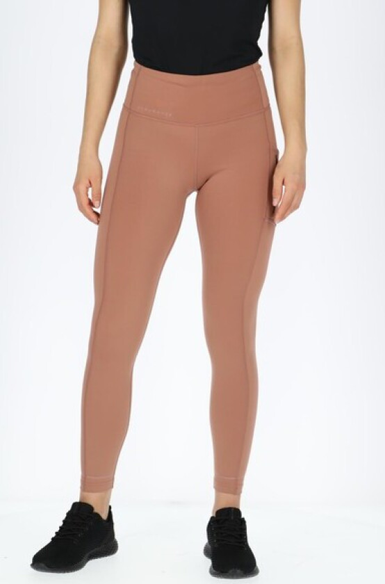 Thadea W Pocket Tights, Burlwood, 42, Lange Tights