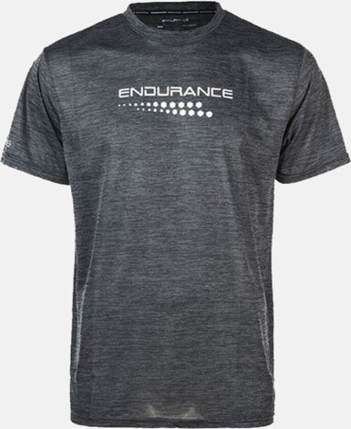 Portofino M Performance S/S Te, Black, L, Løpeklær