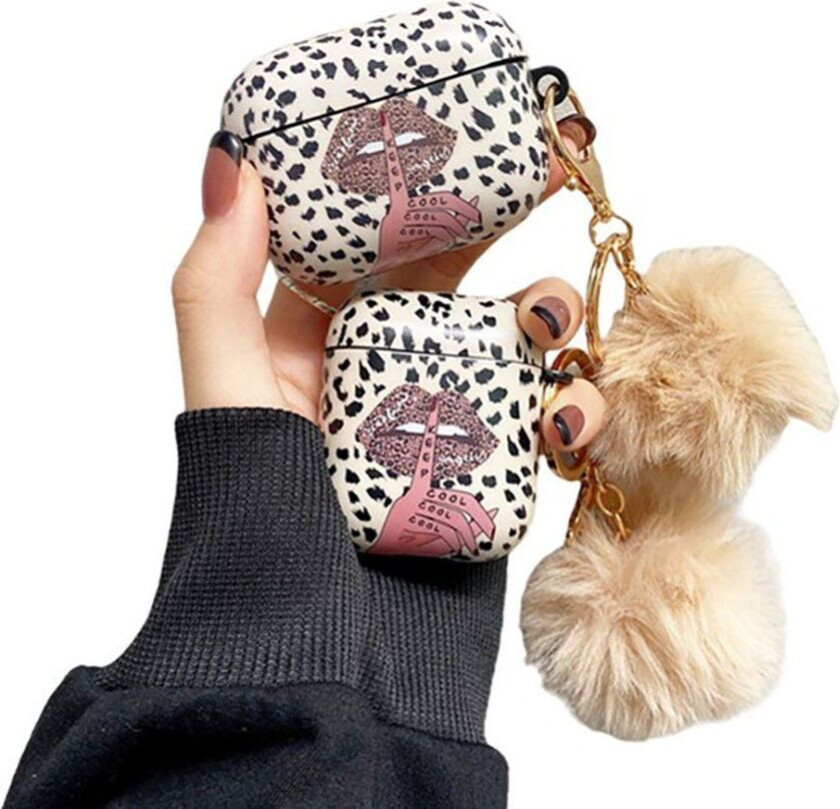 Apple AirPods Pro Plastdeksel m. Anheng - Leopard