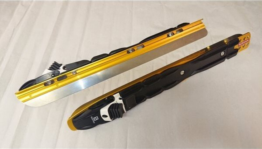 Bilde av Orange 42 Cm Med Salomon Prolinkbindning