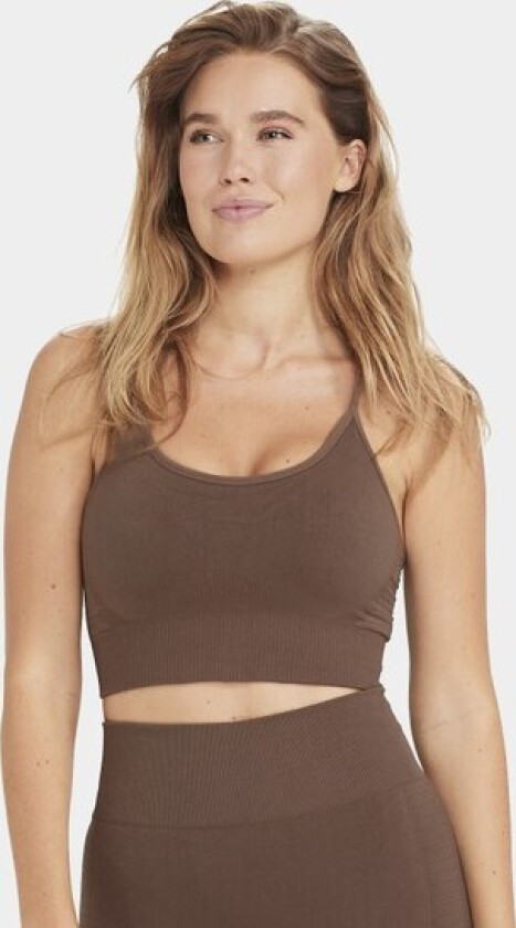 Foan W Seamless Bra, Deep Taupe, 2xs/Xs, Sport-Bh