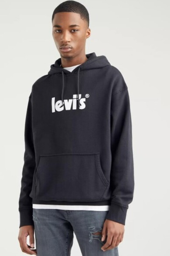 T2 Relaxed Graphic Po, Poster Hoo, M, Hoodies