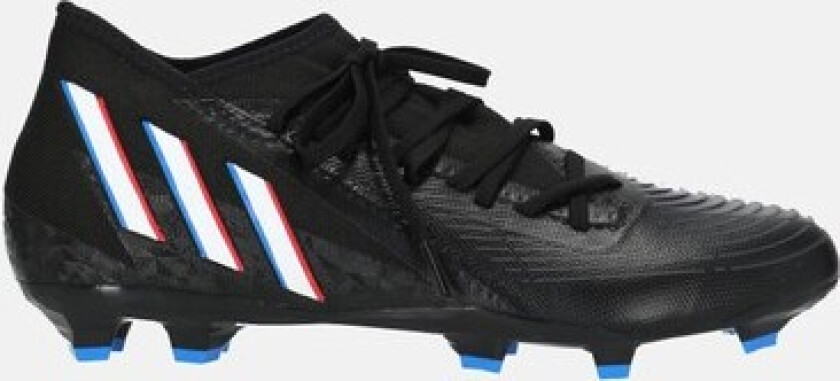 Predator Edge.3 Fg, Cblack/Ftwwht/Vivred, 44