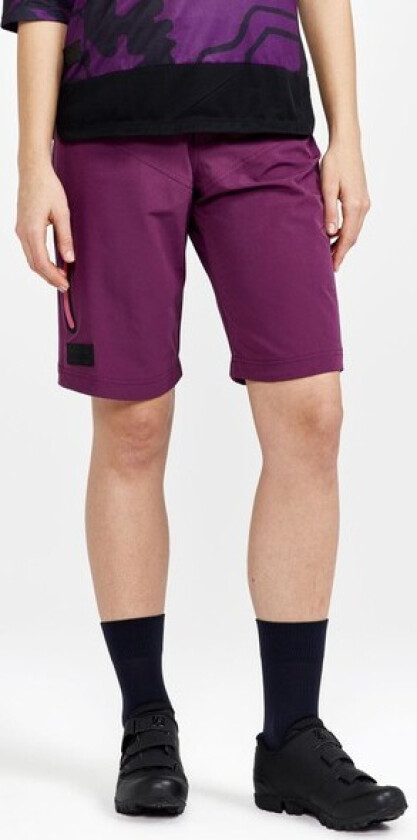 Adv Offroad Shorts Pad W, Burgundy, S,  Sykkelbukser