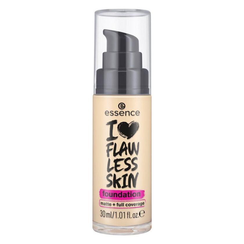 Essence I Love Flawless Skin Foundation 20 Medium Porcelain 30ml