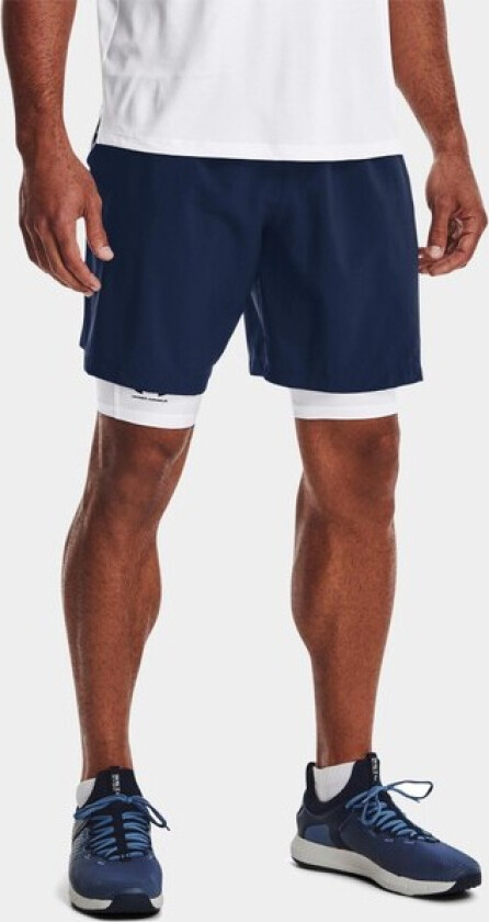 Ua Woven Graphic Shorts, Academy, M, Løpeklær