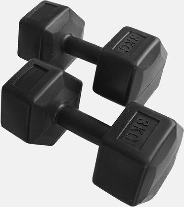 Dumbbell 3kg, Black, Onesize, Treningstilbehør