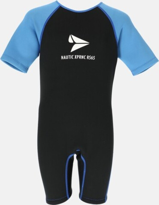 Wetsuit Short Sleeve Jr, Black/Blue, 10y, Våtdrakter