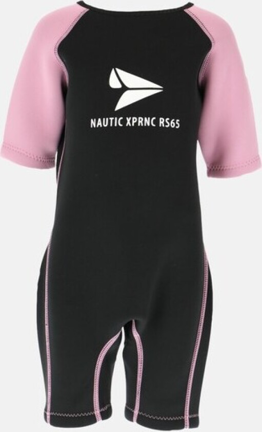Wetsuit Short Sleeve Jr, Black/Pink, 8y, Våtdrakter