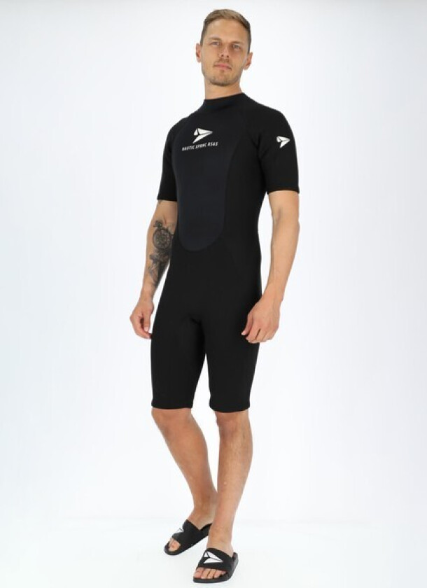 Wetsuit Short Sleeve, Black, L, Våtdrakter