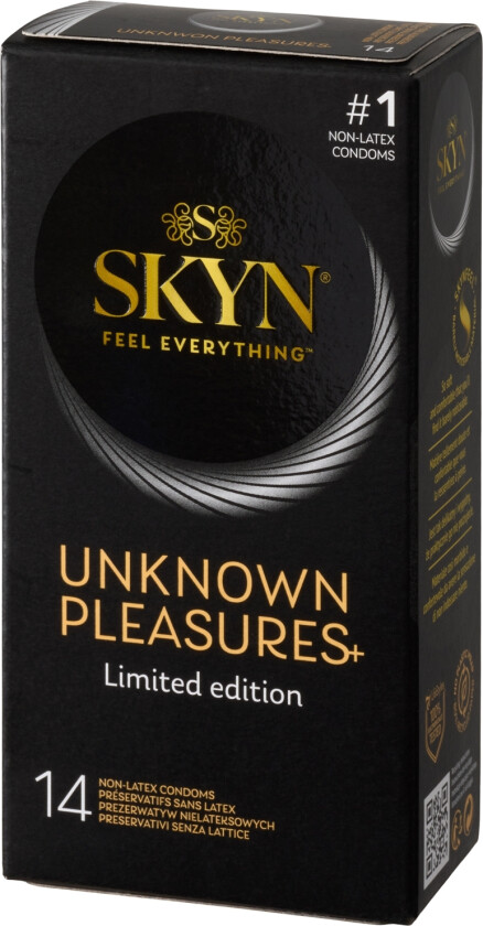 Skyn Unknow Pleasures Kondomer 14 stk. - Klar