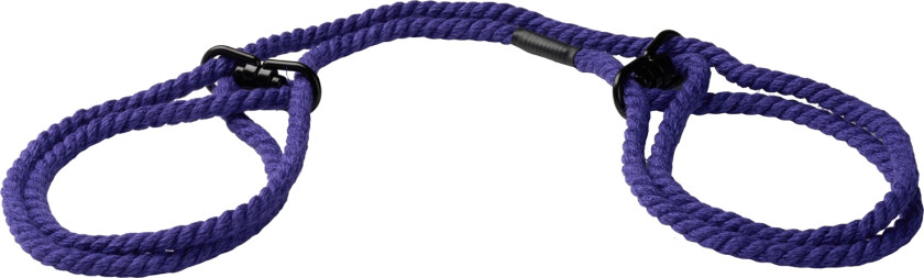 Doc Johnson Restrain 6 mm Mansjetter i Hamp - Lilla