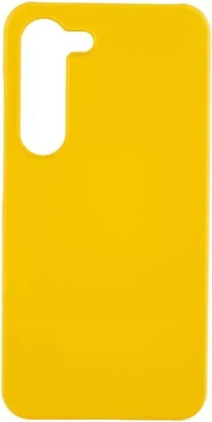 Samsung Galaxy S23 Hard Plast Deksel - Glanset Gul