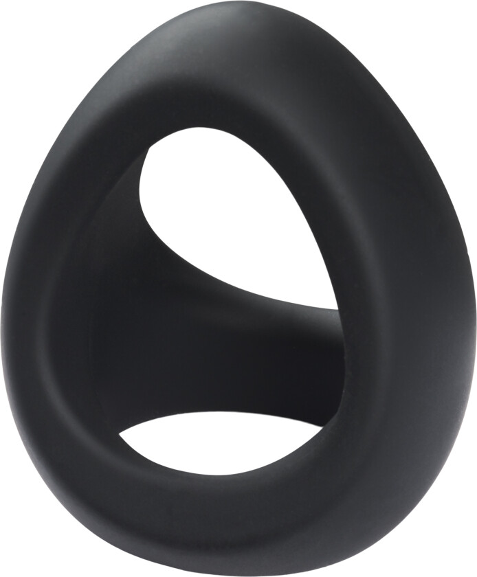 Flux Ring Silikon Dobbel Penisring - Svart