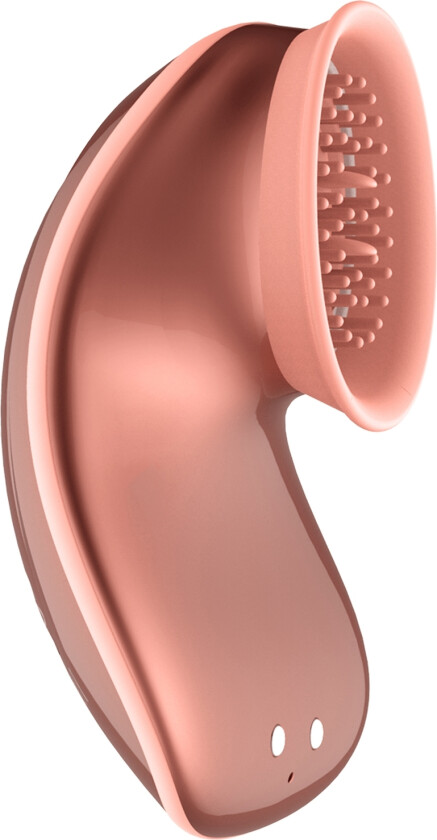 Shots Twitch Håndfri Vibrerende Lufttrykkstimulator - Korall