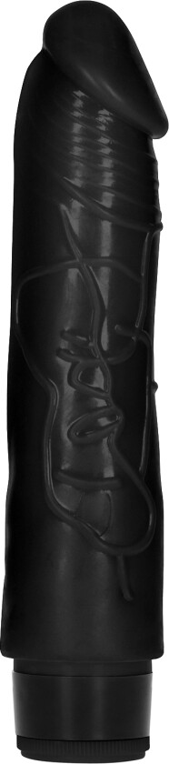 Thick Realistisk Vibrerende Dildo - Svart