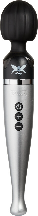 Deluxe Oppladbar Magic Wand - Sølv