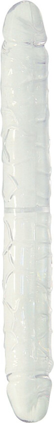 Crystal Clear Dobbeldildo - Klar