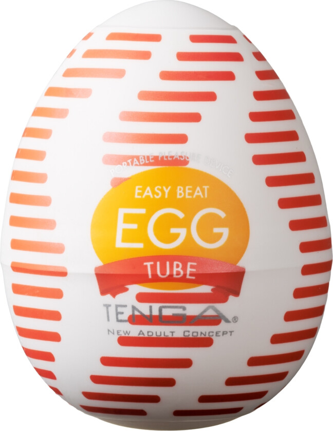 Egg Tube Masturbator      - Hvit