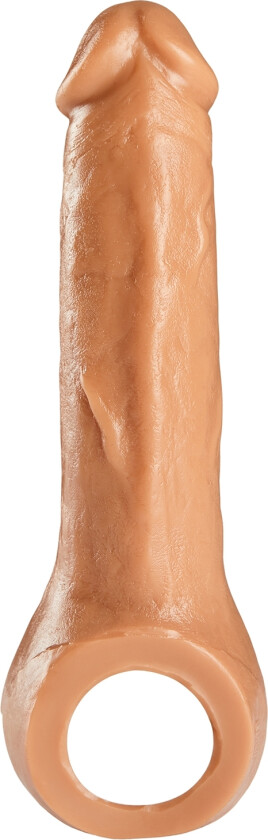Ride-On Penis Sleeve 22 cm - Lysebrun
