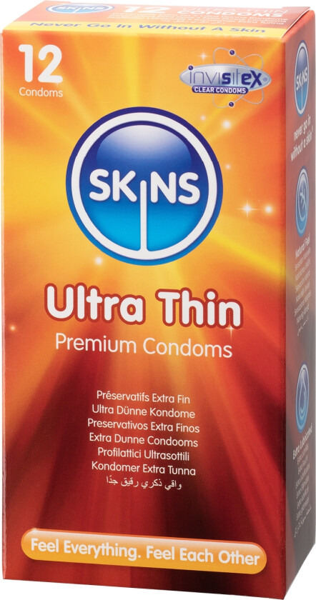 Ultra Thin Kondomer 12 stk. - Klar