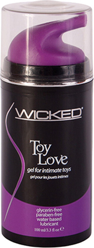 Toy Love gel til sexleketøy 100 ml - Klar