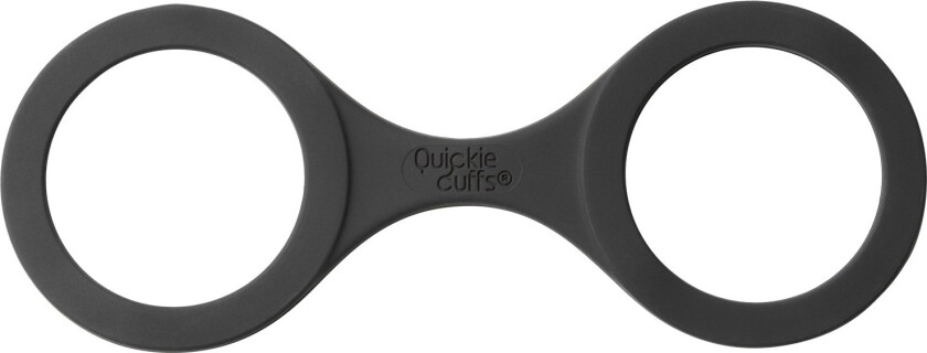 Cuffs Silikon Håndjern Medium - Svart