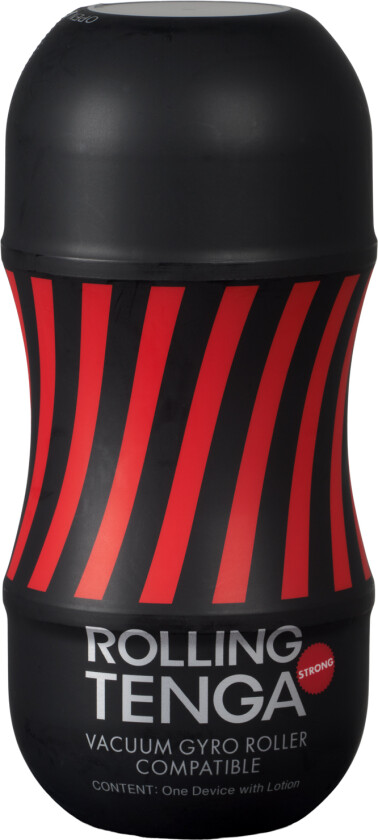 Rolling Gyro Strong Vacuum Cup Masturbator   - Svart