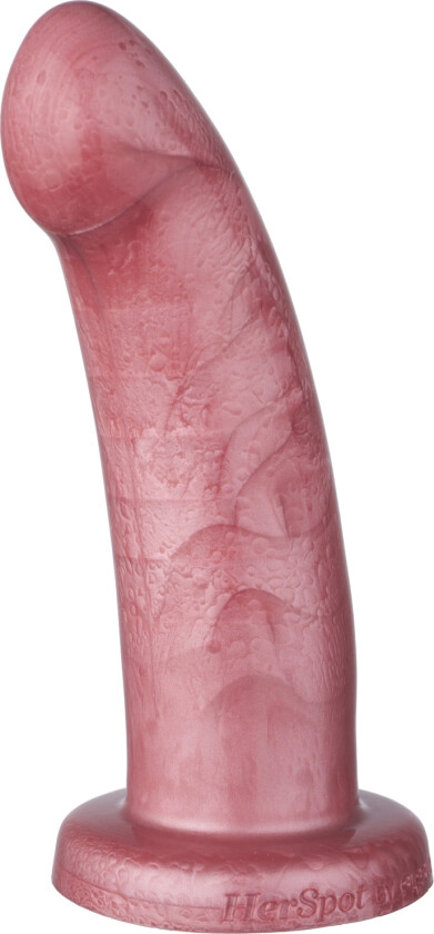 HerSpot Golden Rose Medium Dildo - Lyserosa