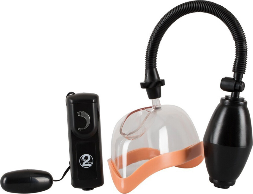 Vibrerende Vaginapumpe - Svart