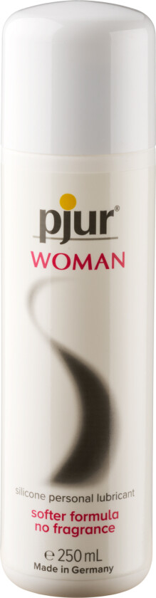 Pjur Woman Silikon Glidemiddel 250 ml    - Hvit
